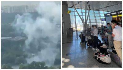 Мощные взрывы прогремели в Москве, крупнейший аэропорт РФ закрыли: первые кадры и детали