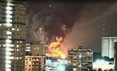 В подмосковном Одинцово масштабный пожар: "неожиданно" загорелись склады