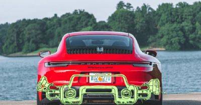 Porsche изобрели инновационный глушитель для улучшения аэродинамики авто (фото)