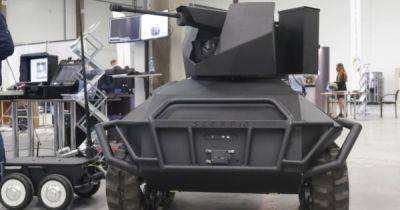 В Украине показали боевого робота Scorpion 2, который способен сам вести огонь (видео)