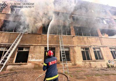 Пожар в Малиновском районе Одессы: спасали животных и человека