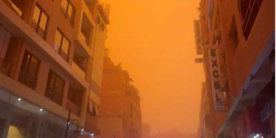 Марокко накрыла сильная песчаная буря, есть погибший
