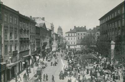 Улицы Львова в 1930-е годы - ретро фото города в межвоенный период