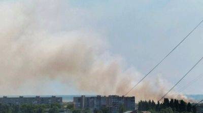 В оккупированном Бердянске сообщается о крупном пожаре