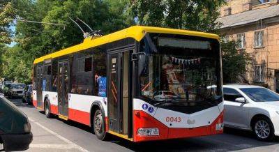 14 августа движение двух троллейбусов временно приостановлено | Новости Одессы