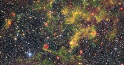 Новый снимок соседней галактики от телескопа Уэбб показывает, как выглядела ранняя Вселенная (фото)