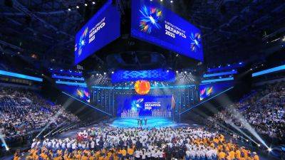 На «Минск-Арене» прошла торжественная церемония закрытия II Игр стран СНГ