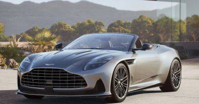 Роскошный интерьер и 680 сил: представлен новый кабриолет Aston Martin (видео)