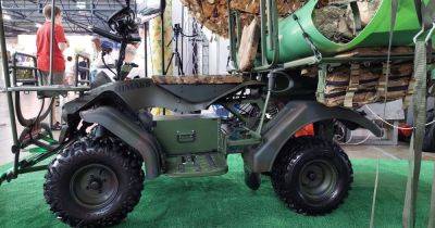 В Украине запущен в производство недорогой электрический квадроцикл для армии (фото)