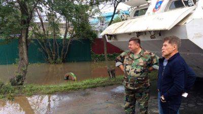 Власти Приморья вводят режим ЧС из-за паводка и нового тайфуна