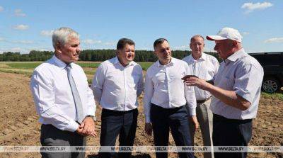 Андрейченко нацелил аграриев Полоцкого района на активную заготовку кормов