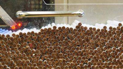 В России выросло производство сигарет