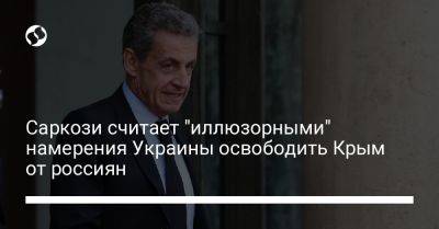 Саркози считает "иллюзорными" намерения Украины освободить Крым от россиян