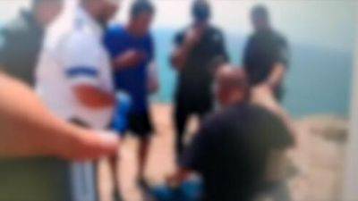 Жителя севера Израиля, оставившего предсмертную записку, спасли с 30-метрового утеса в Хадере – видео