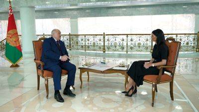 А. Лукашенко дал интервью украинской журналистке Д. Панченко