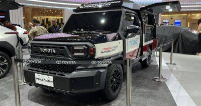 Toyota представила необычный многоцелевой электромобиль (фото)