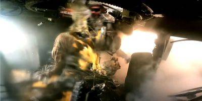 Благодаря Humvee бойцы ВСУ пережили подрыв на мине. Опубликовано впечатляющее видео из салона