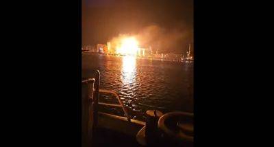 Из Румынии опубликовали видео работы ПВО в порту Одесчины: разгорается скандал