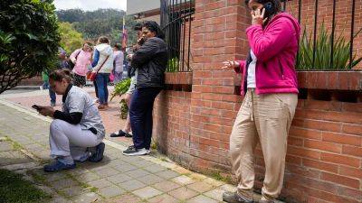 Колумбия: землетрясение вызвало панику - ru.euronews.com - Колумбия - Богота - Скончался