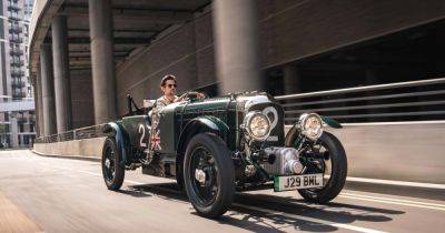 Классика в миниатюре: презентован первый электромобиль Bentley (фото, видео)