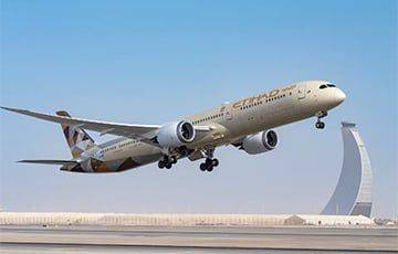 «Белавиа» больше не сотрудничает с авиакомпанией ОАЭ Etihad