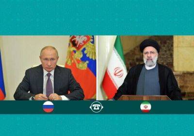 Раиси и Путин обсудили сотрудничество в международных делах