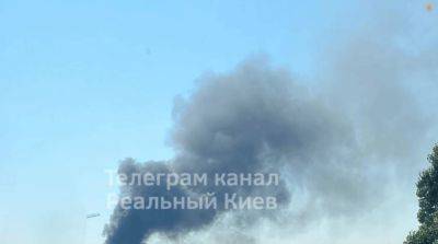 В Киеве раздались взрывы и вспыхнул пожар: первые подробности