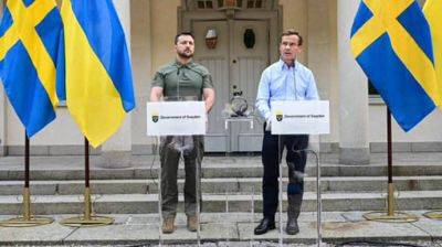 "Гарантии безопасности" для Украины: Зеленский анонсировал переговоры со Швецией