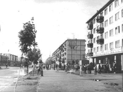 Киев в 1960-х годах – как выглядел Воскресенский проспект, бывший бульвар Перова в Киеве – фото