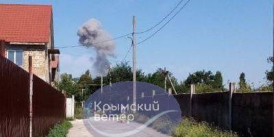 «Бавовна» в оккупированном Крыму: вблизи Симферополя прогремел взрыв