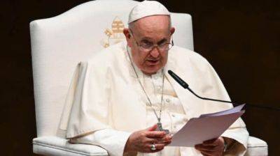 Папа Римский раскритиковал Европу за недостаток "креатива" для урегулирования войны в Украине