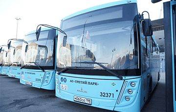 Санкт-Петербург приостановил эксплуатацию белорусских автобусов