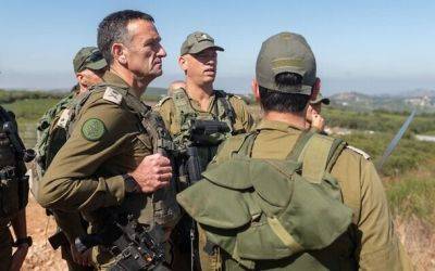 Начальник штаба ЦАХАЛ посетил границу с Ливаном на фоне напряженности в отношениях с «Хизбаллой»