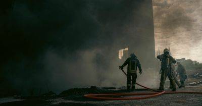 "Это не прилет": под Киевом прогремели взрывы на базе МВД (фото)