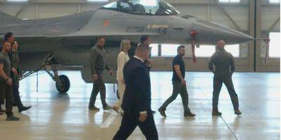Посмотрел на F-16. Зеленский побывал на военной авиабазе в Эйндховене