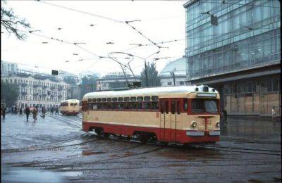 Киев в 1978 году – фото трамвая в Киеве голландца Ганса Орлеманса