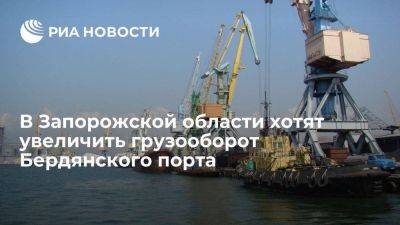 Грузооборот Бердянского порта хотят нарастить до 3,5 миллиона тонн в год