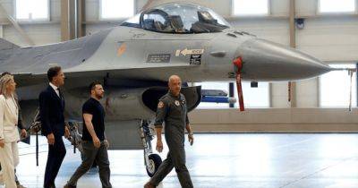 Истребители F-16 ВСУ могут использовать только на своей территории, — Минобороны Дании