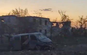 В Сети появилось видео из освобожденного Урожайного в Донецкой области