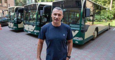 Виталий Кличко: Столица получила от украинских благотворителей автобусы Mercedes Citaro
