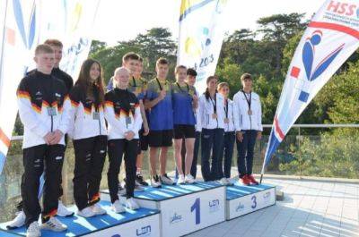 Спортсмен из Луганщины в составе команды прыгунов в воду завоевал золотую медаль на первенстве Европы среди юниоров