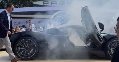 Любопытный посетитель автошоу повредил редкий суперкар Pagani за $2,5 миллиона (видео)