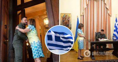 Визит Зеленского в Грецию – Зеленский в Афинах провел переговоры с президентом Греции – фото и видео