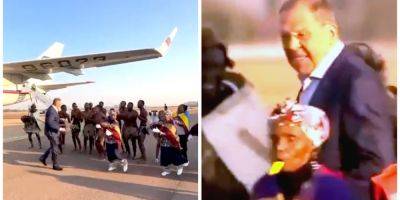 «Танец» Лаврова на аэродроме в ЮАР спровоцировал унизительные насмешки- видео