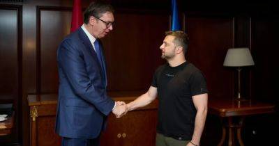 "Хороший разговор": Зеленский встретился с президентом Сербии