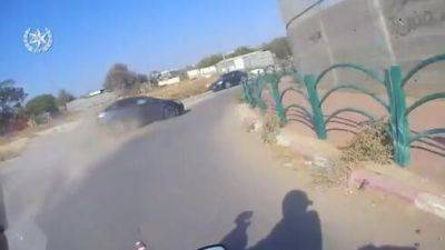 Видео: водитель проехал на красный возле Беэр-Шевы - и словно обезумел