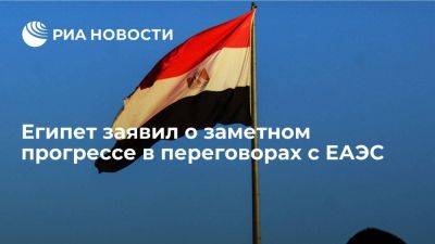 Египет заявил о заметном прогрессе в переговорах с ЕАЭС в соглашении о ЗСТ