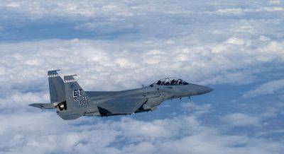 Истребители ВВС США во время учений выполнят полеты над западной частью Литвы