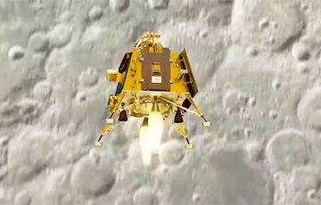 Историческое событие: Индия успешно посадила межпланетную станцию на Луну