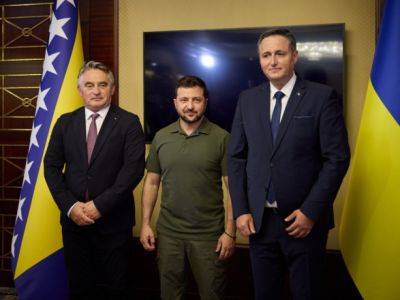 Зеленский встретился в Киеве с делегатами от Боснии и Герцеговины: о чем говорили